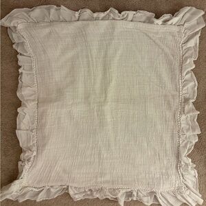 Anthropologie EURO white sham